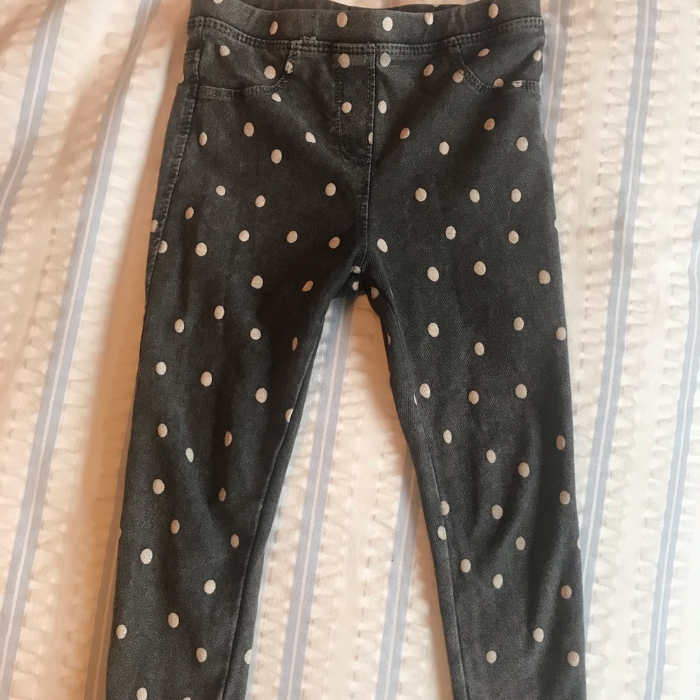 Zara Polka Dot jeggings